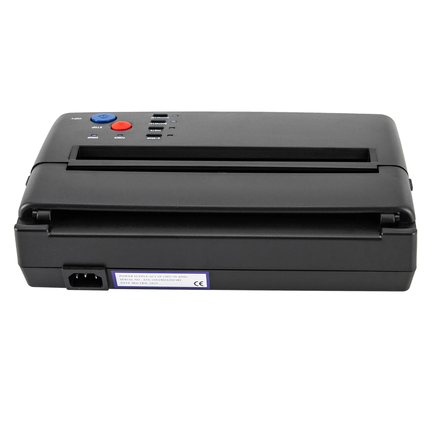 Tattoo Printer: High-Definition Transfer, Mirror Function, Multi-Tattoo Creation for Tattoo Studios, Events, and Personal Use