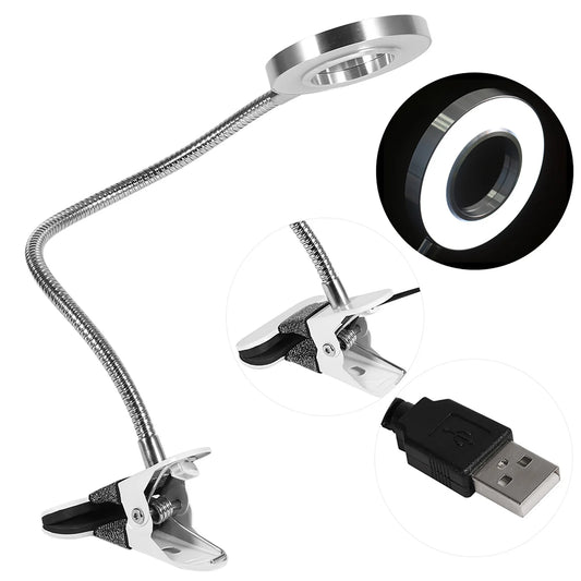 Beauty Lamp Portable Permanent Eyebrow Tattoo Manicure Cold Light LED USB Clip Beauty Lamp Tattoo Desk Lamp Tattoo Accesories